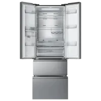 Frigider Hisense RF632N4WIE1 cu congelator jos 485 l / 200 cm / Inox photo 2