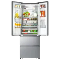 Frigider Hisense RF632N4WIE1 cu congelator jos 485 l / 200 cm / Inox photo 3