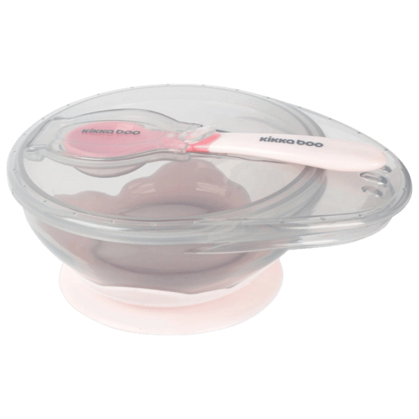 Чаша Kikka Boo Suction bowl Для девочек / 4+ месяца / Розовый photo 1