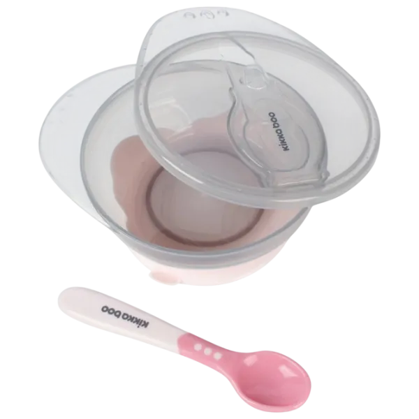 Чаша Kikka Boo Suction bowl Для девочек / 4+ месяца / Розовый photo 2