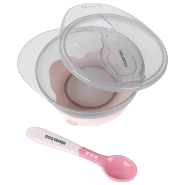 Чаша Kikka Boo Suction bowl Для девочек / 4+ месяца / Розовый photo 2