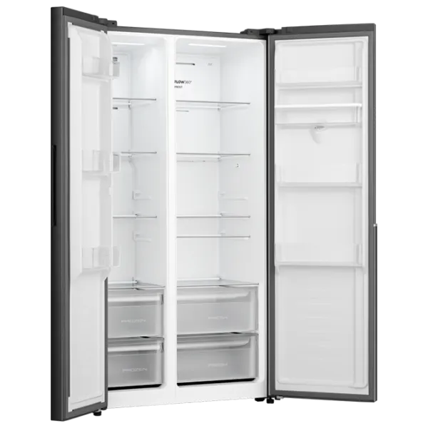 Frigider Gorenje NRS917E41BXWD Side by Side 541 l / 178.6 cm / Graphite photo 2