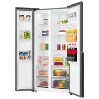 Frigider Gorenje NRS917E41BXWD Side by Side 541 l / 178.6 cm / Graphite photo 8