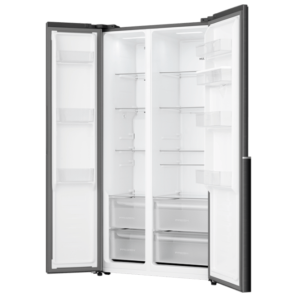 Frigider Gorenje NRS917E41BXWD Side by Side 541 l / 178.6 cm / Graphite photo 9