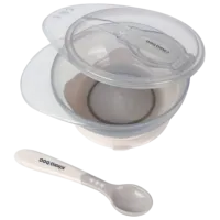 Bol Kikka Boo Suction bowl Unisex / 4+ luni / Beige photo 4