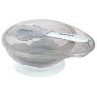 Bol Kikka Boo Suction bowl Pentru fetițe / 4+ luni / Blue