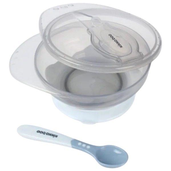 Чаша Kikka Boo Suction bowl Для девочек / 4+ месяца / Синий photo 3