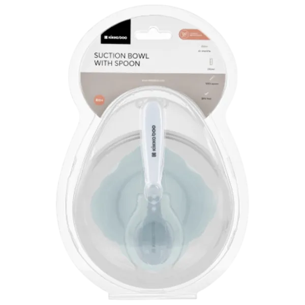 Чаша Kikka Boo Suction bowl Для девочек / 4+ месяца / Синий photo 4