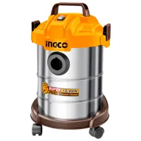 Промышленный пылесос INGCO VC14122 800 Вт / Серебряный