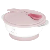 Bol Kikka Boo Suction bowl Unisex / 4+ luni / Pink