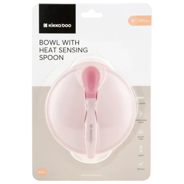 Чаша Kikka Boo Suction bowl Унисекс / 4+ месяца / Розовый photo 2