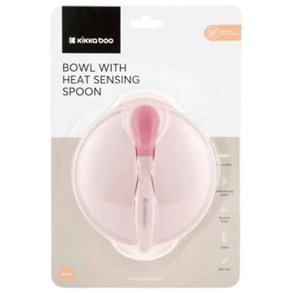 Чаша Kikka Boo Suction bowl Унисекс / 4+ месяца / Розовый photo 2