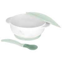 Bol Kikka Boo Suction bowl Unisex / 4+ luni / Mint photo 2