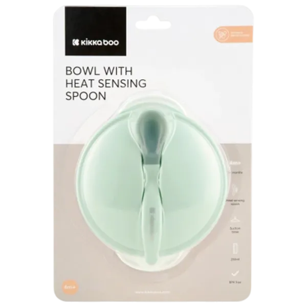 Чаша Kikka Boo Suction bowl Унисекс / 4+ месяца / Мятный photo 4