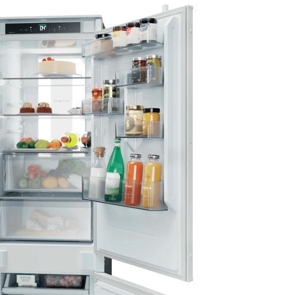 Frigider încorporabil Candy CNBQT5518E cu congelator jos 251 l / 177.2 cm / White photo 4