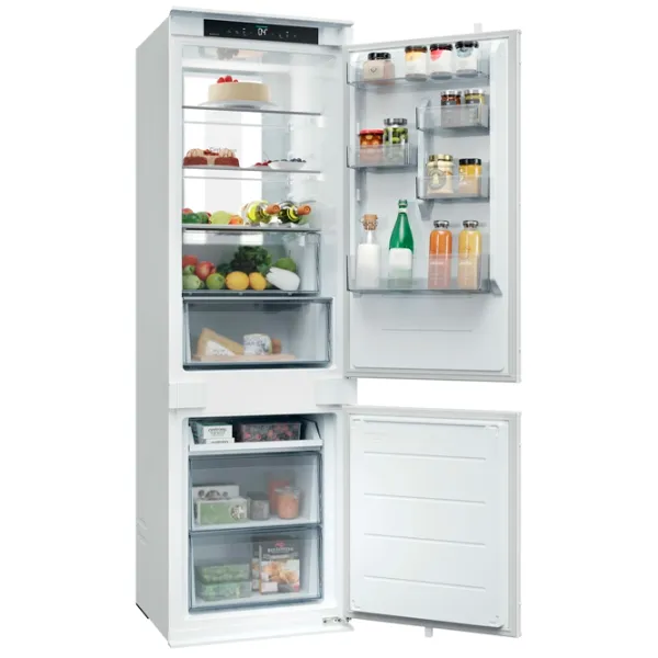 Frigider încorporabil Candy CNBQT5518E cu congelator jos 251 l / 177.2 cm / White photo 7