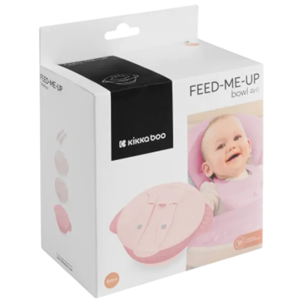 Bol KikkaBoo Feed-me-up Pentru fetițe / 6+ luni / Pink photo 9