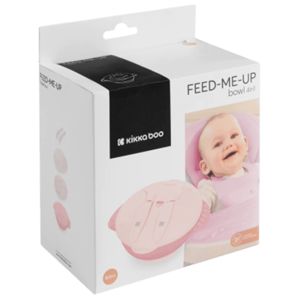 Bol KikkaBoo Feed-me-up Pentru fetițe / 6+ luni / Pink photo 9