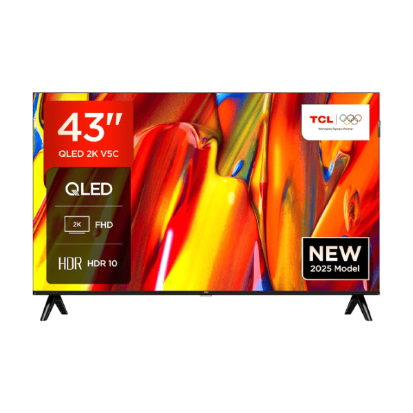 Televizor TCL 43V5C 43" / QLED / Full HD / Smart TV / Black photo 1