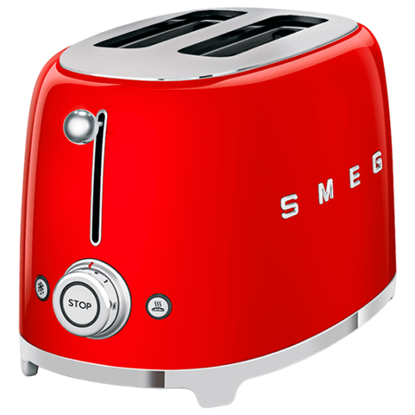 Тостер Smeg TSF01RDEU Механическое / 950 Вт / Красный photo 1