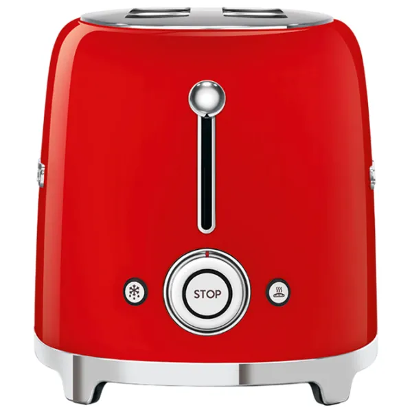 Тостер Smeg TSF01RDEU Механическое / 950 Вт / Красный photo 3