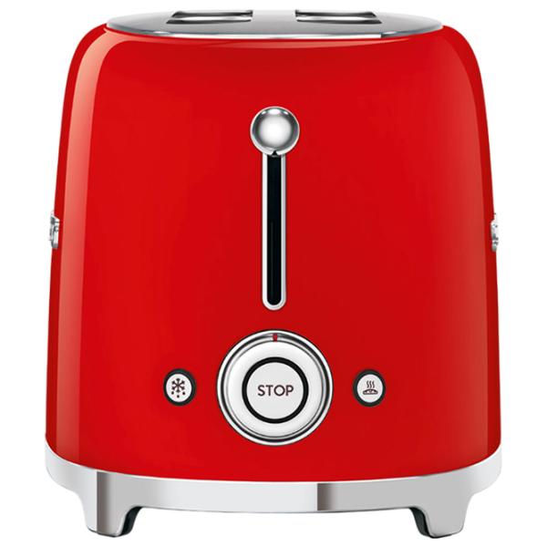 Тостер Smeg TSF01RDEU Механическое / 950 Вт / Красный photo 3