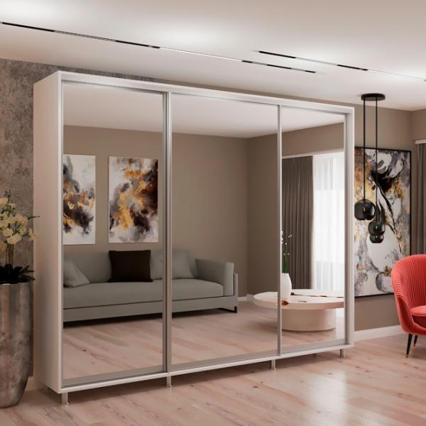 Dulap My-Style Cupe 270 x 60 x 230 / PAL / White photo 2