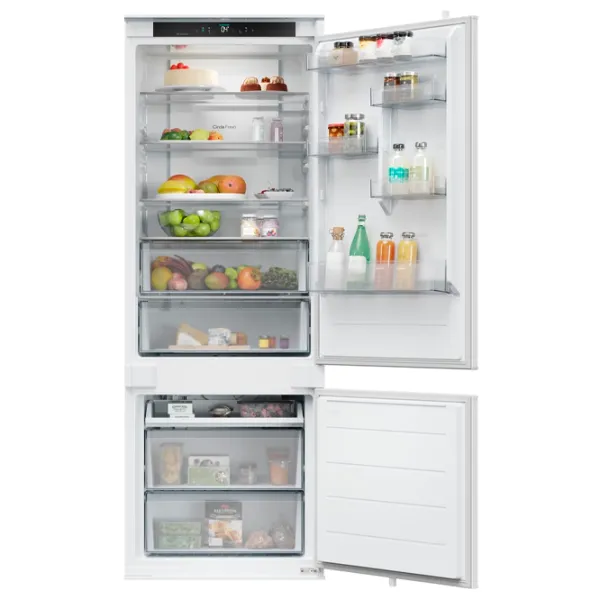 Frigider încorporabil Candy CNBQT3719EW cu congelator jos 382 l / 193.5 cm / White photo 2