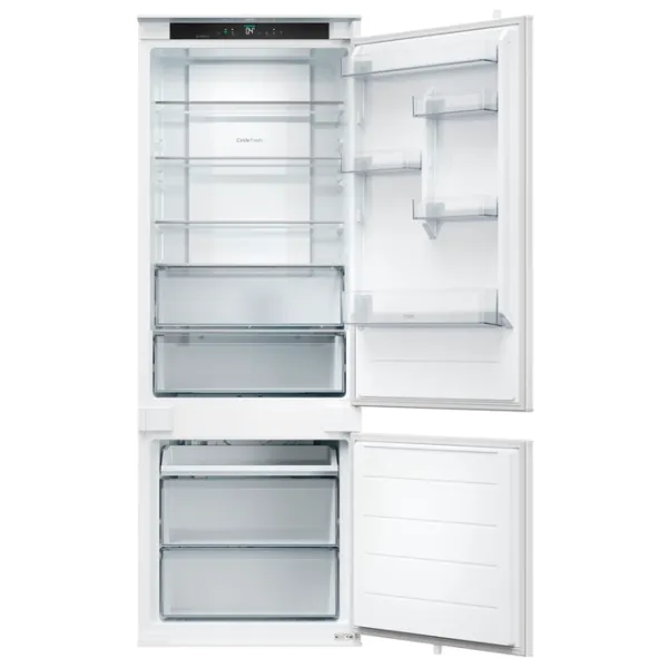 Frigider încorporabil Candy CNBQT3719EW cu congelator jos 382 l / 193.5 cm / White photo 3