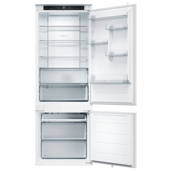 Frigider încorporabil Candy CNBQT3719EW cu congelator jos 382 l / 193.5 cm / White photo 3