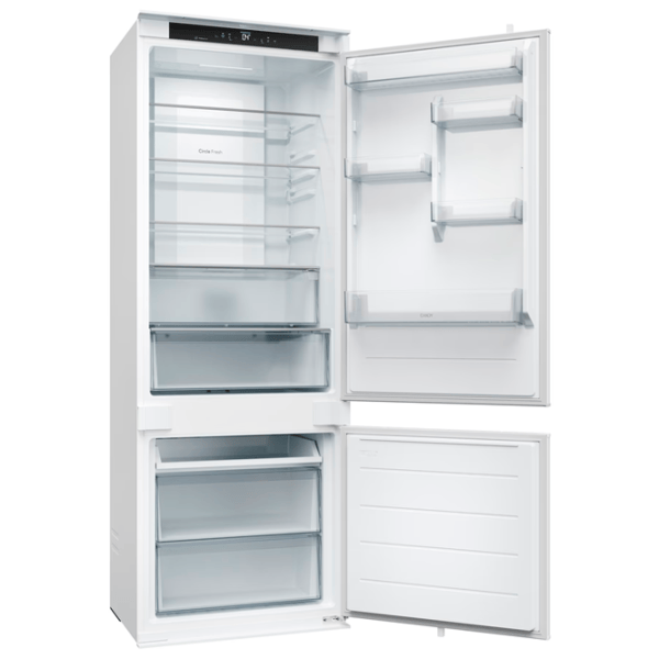 Frigider încorporabil Candy CNBQT3719EW cu congelator jos 382 l / 193.5 cm / White photo 4