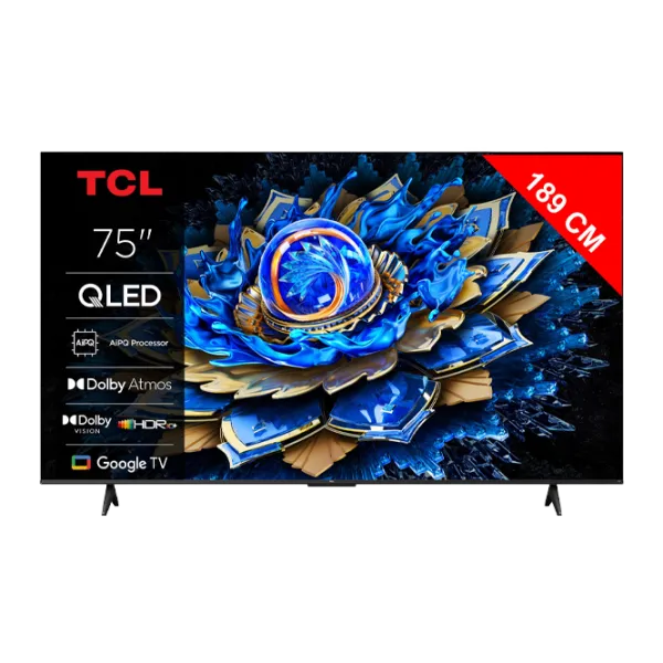 Televizor TCL 75T69C 75" / QLED / 4K / Smart TV / Black photo 1