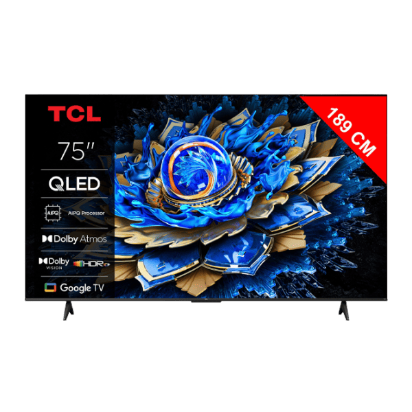 Televizor TCL 75T69C 75" / QLED / 4K / Smart TV / Black photo 1