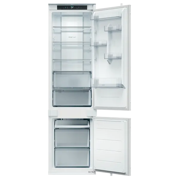 Frigider Candy CNBQT3519EW cu congelator jos 284 l / 193.5 cm / White photo 1