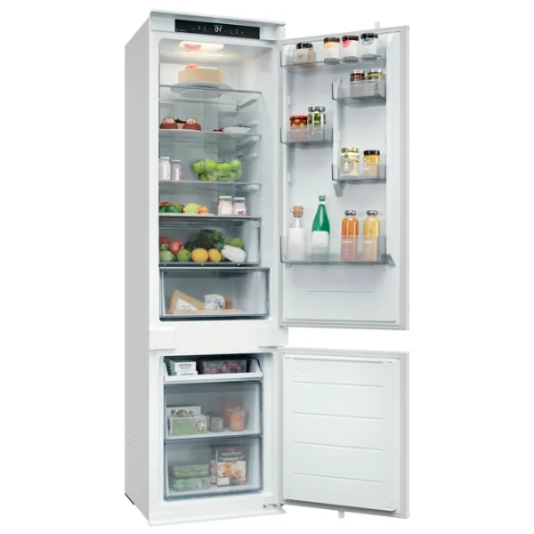 Frigider Candy CNBQT3519EW cu congelator jos 284 l / 193.5 cm / White photo 3