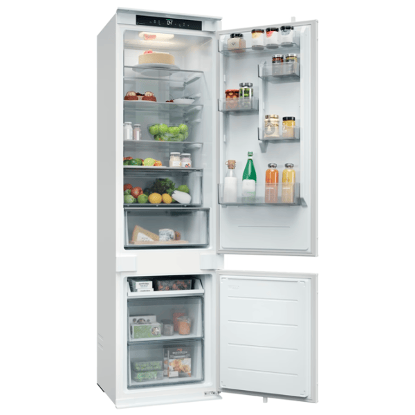 Frigider Candy CNBQT3519EW cu congelator jos 284 l / 193.5 cm / White photo 3