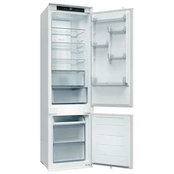 Frigider Candy CNBQT3519EW cu congelator jos 284 l / 193.5 cm / White photo 4