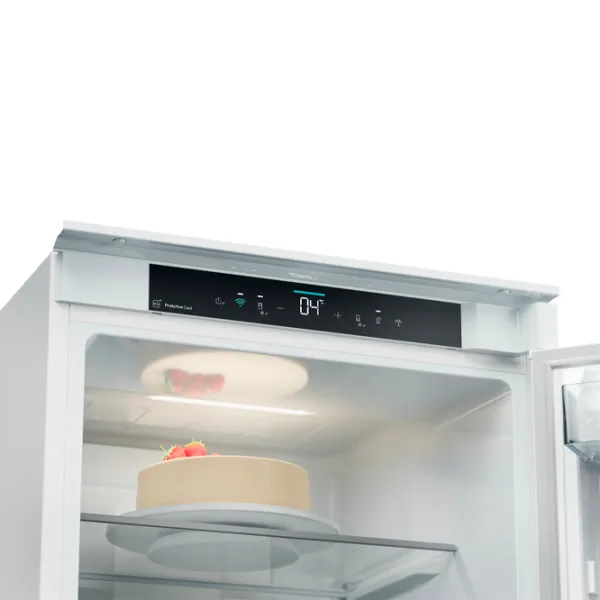 Frigider Candy CNBQT3519EW cu congelator jos 284 l / 193.5 cm / White photo 5