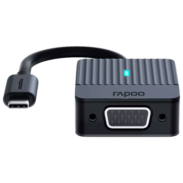 Adaptor RAPOO UCA-1003 USB Type-C / Black photo 2