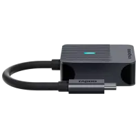 Adaptor RAPOO UCA-1003 USB Type-C / Black photo 3
