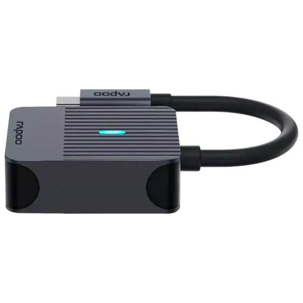 Adaptor RAPOO UCA-1003 USB Type-C / Black photo 4