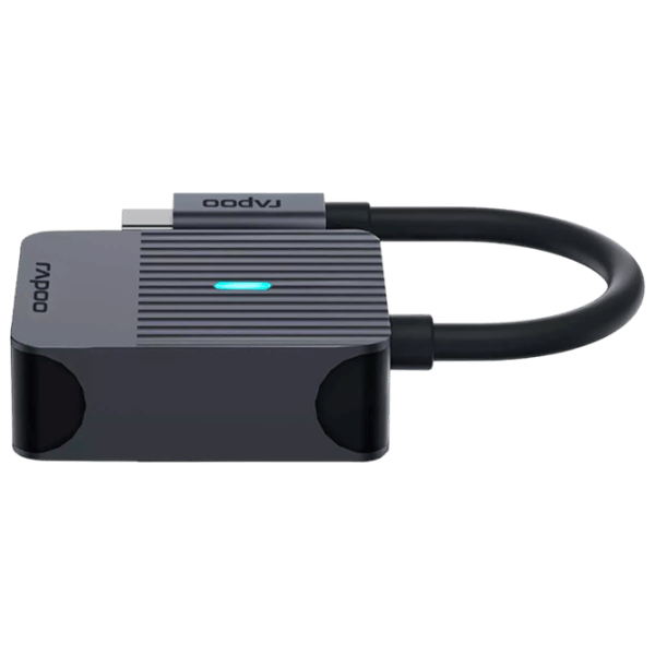 Adaptor RAPOO UCA-1003 USB Type-C / Black photo 4