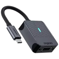 Adaptor RAPOO UCA-1003 USB Type-C / Black photo 5