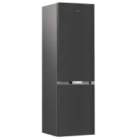 Frigider Whirlpool WHK 25404 XBR5E cu congelator jos 355 l / 203.5 cm / Silver photo 2