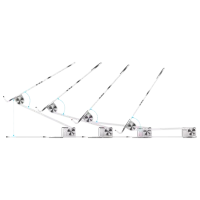 Suport pentru laptop RAPOO UCS-5001 / Silver photo 4