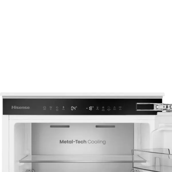 Встраиваемый холодильник Hisense RB3B280SAWE с нижней морозильной камерой 284 л / 193.2 cm / Белый photo 2