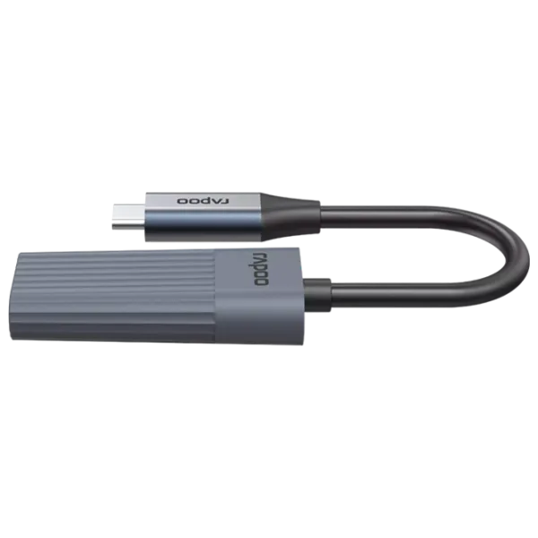 Adaptor RAPOO UCA-1014 USB Type-C / Gray photo 4
