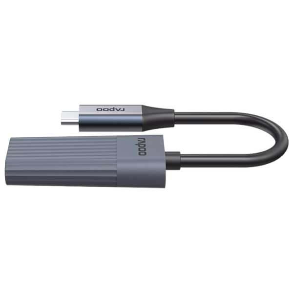 Adaptor RAPOO UCA-1014 USB Type-C / Gray photo 4