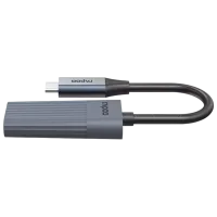 Adaptor RAPOO UCA-1014 USB Type-C / Gray photo 4