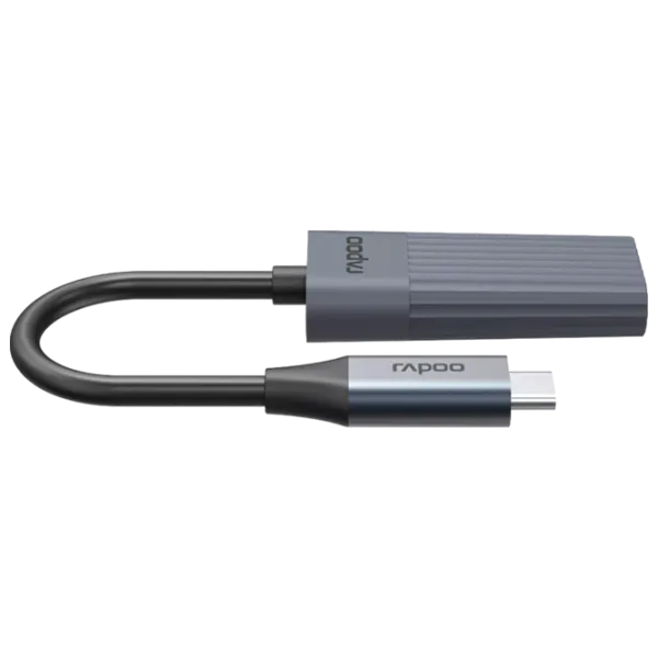 Adaptor RAPOO UCA-1014 USB Type-C / Gray photo 5